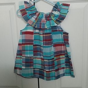 Kelly's Kids plaid top